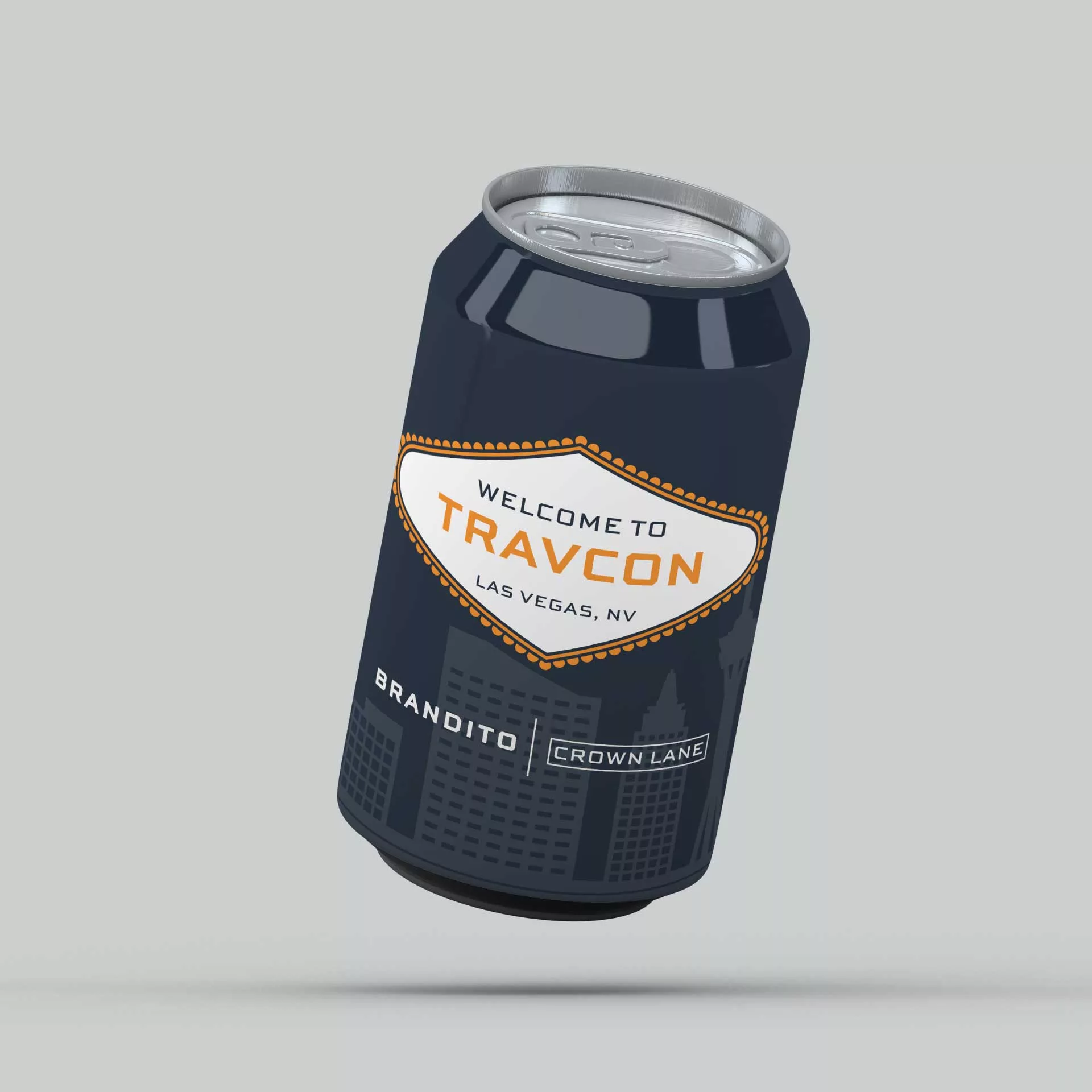 Welcome to Travcon can mockup