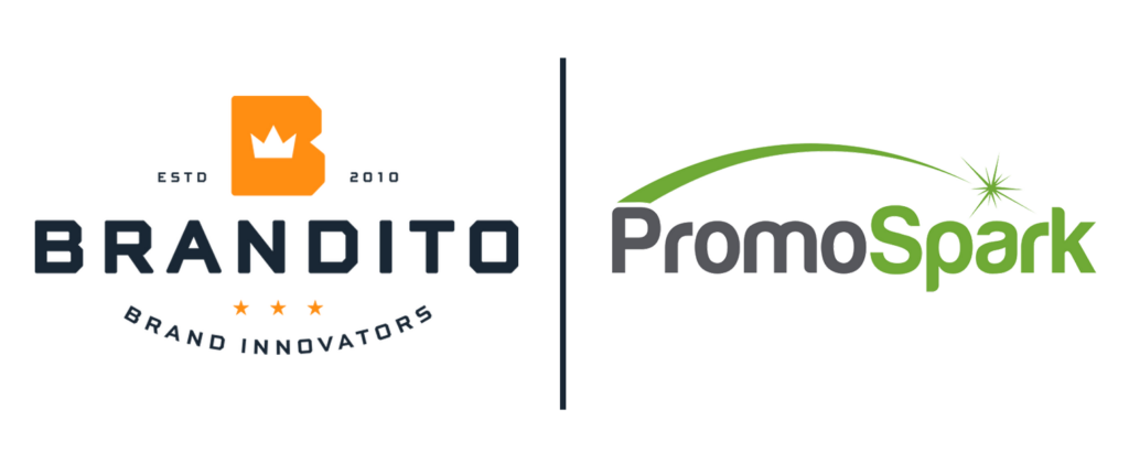 PromoSpark and BRANDITO logos